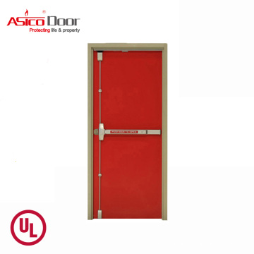 UL listed marine frameless metal fire rated glass doors with vision panel fire-proof door